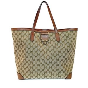 SOLD Gucci canvas tote